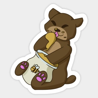 Honey Bear Sticker